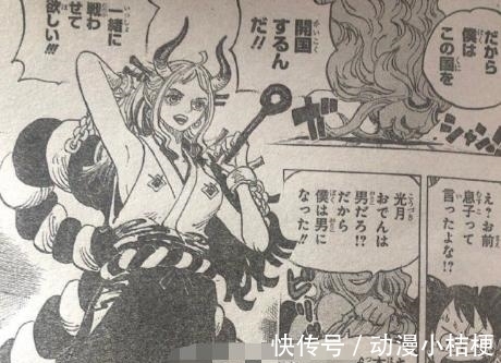 娜美|海贼王984话:凯多的女儿登场,样貌酷似娜美,是个大美女