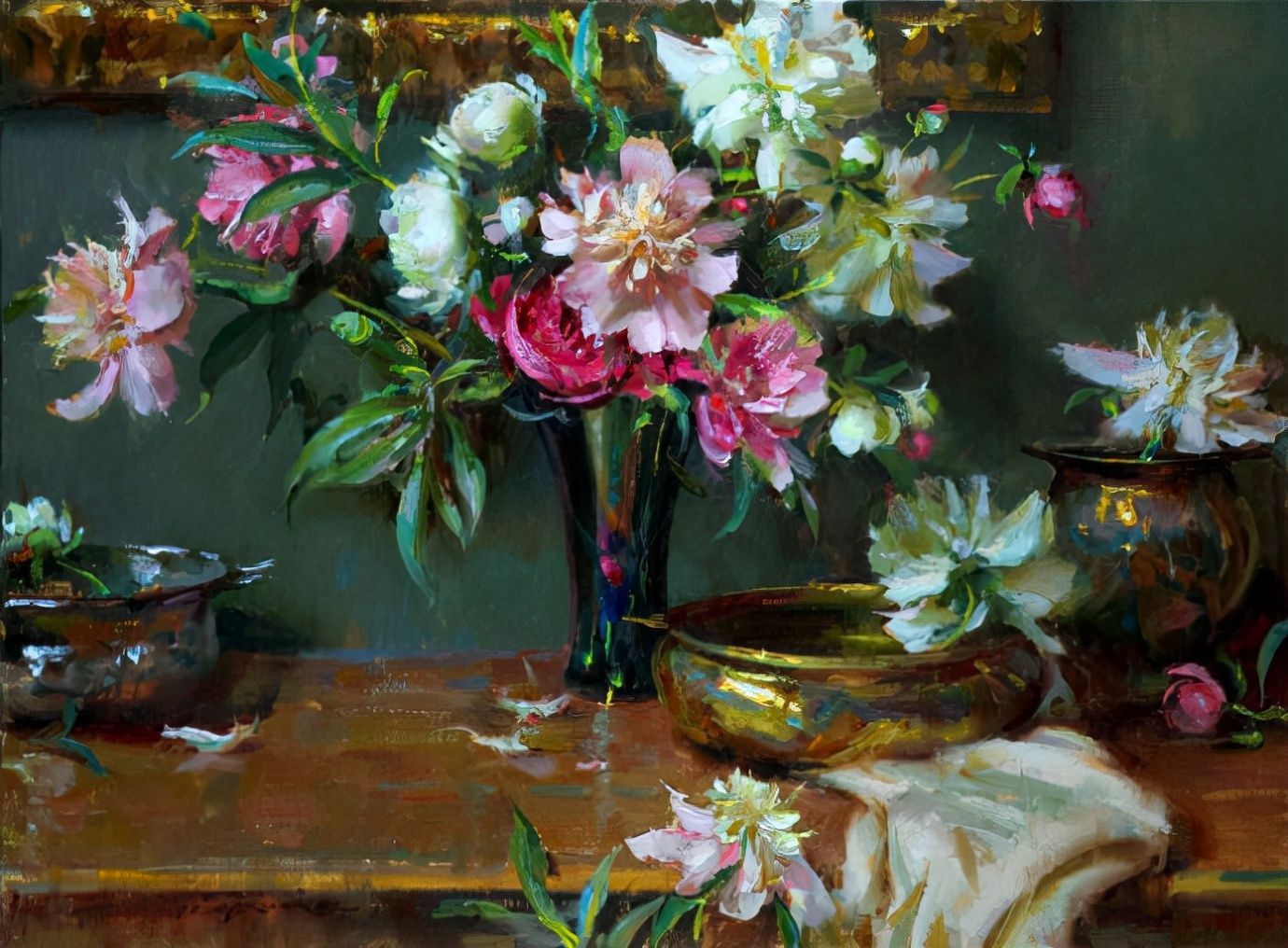 特殊奖&美国艺术家丹尼尔·夫·捷哈兹油画中令人怦然心动的美人