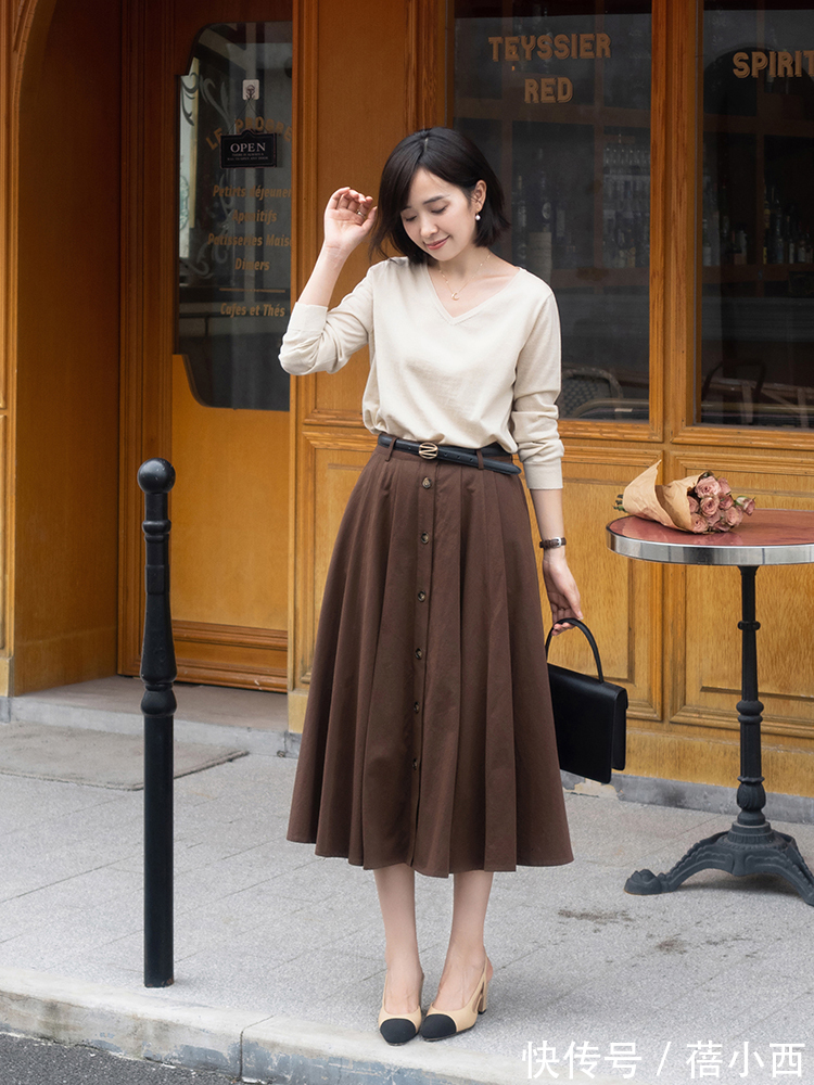 衬衫|秋季职场穿搭如何穿出高级感?衬衫、西装、半身裙搭配给你灵感