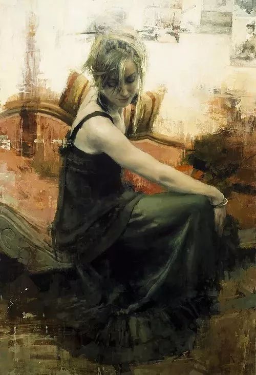 拉斐尔$他的作品有印象派的朦胧和浪漫主义唯美