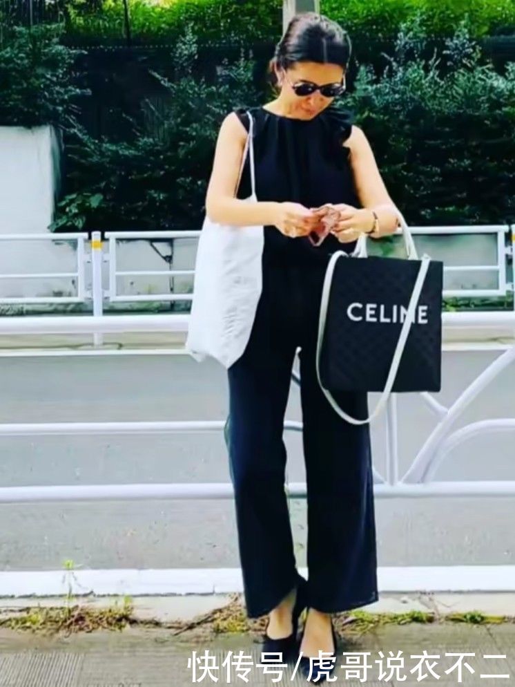 身材|皮肤黝黑五短身材，年近50的她成为顶流穿搭博主，堪称女性典范