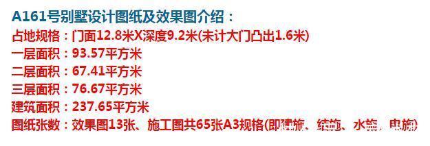 别墅|欧式三层别墅,户型简单大方,施工方便,适合农村建房。