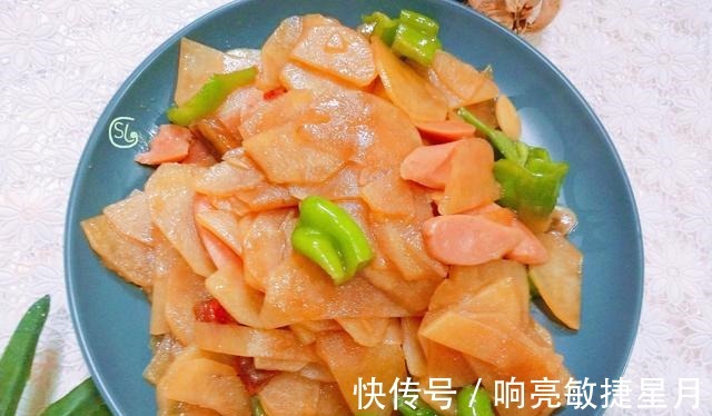 火腿土豆片|最近爱吃这道菜，简单一炒，好吃过瘾，超下饭，孩子很喜欢！