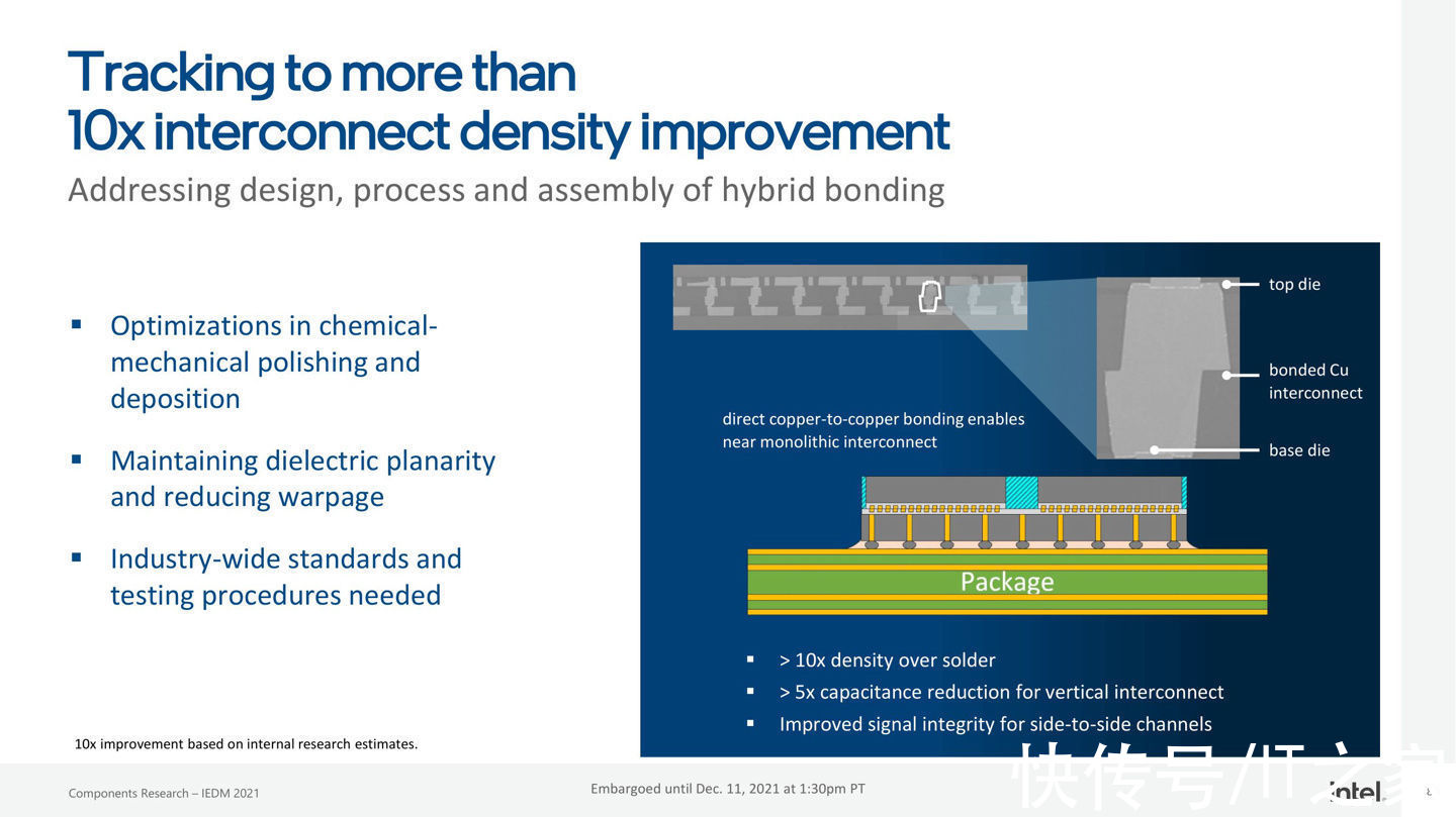 密度|英特尔公布突破摩尔定律新技术：3D 堆叠芯片互联密度提升十倍