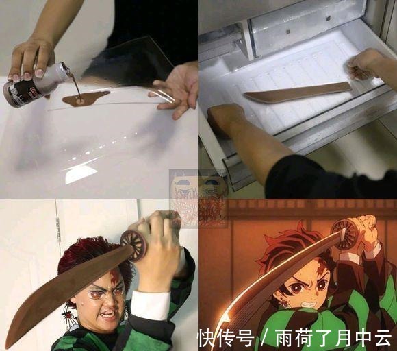 海带头|泰国小哥低成本COS《鬼灭之刃》,五毛装备玩出满分效果,绝了