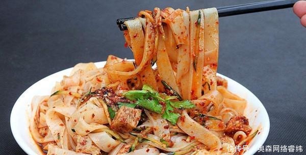 面水|自制凉皮面, 好吃弹牙, 看着都流口水