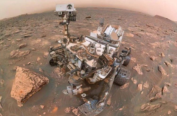 勇气号 18万像素好奇号传回一张5500公里外的火星最真实照片,一片荒芜