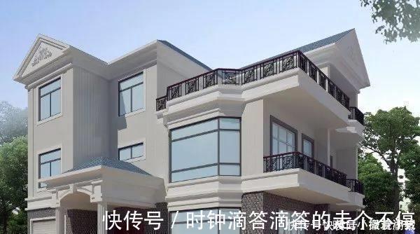 农村|138×12米中式农村别墅,45万建带车库,附建房全过程