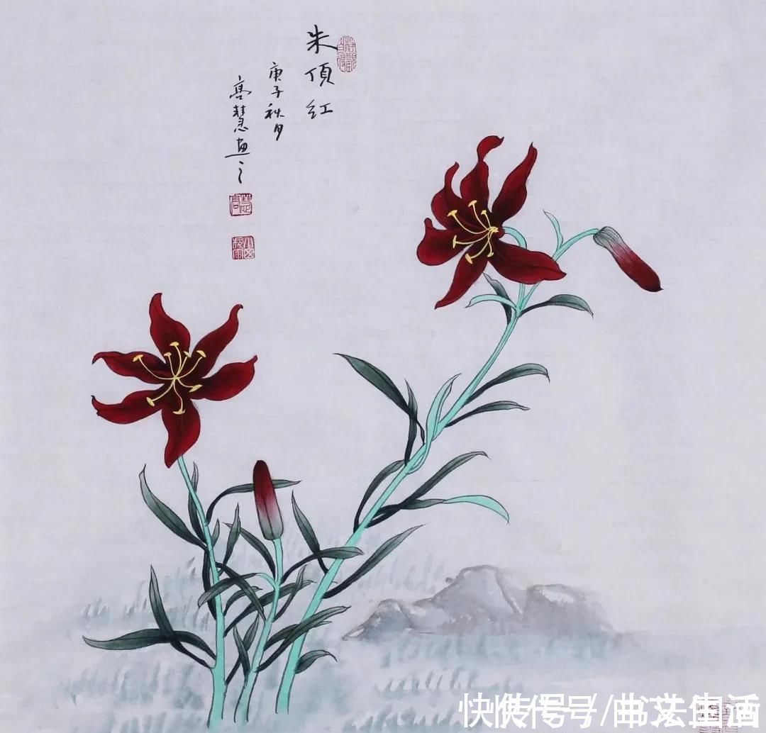 多福，静雅，牡丹，观海听涛，鸿运当头！书法定制国画收藏《多福，静雅，牡丹，观海听涛，鸿运当头》