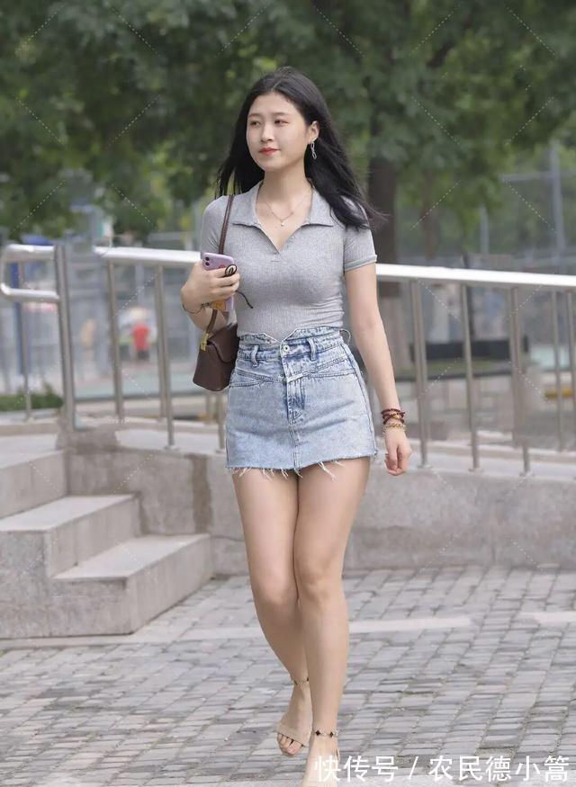 短裤 时髦精流行穿“裙装裤”,正看是裙背看是裤,想不引人关注都难!