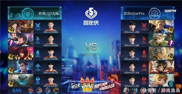 大鹅|秋季赛快讯:江城暴躁老黄忠闪现炮轰,杭州LGD大鹅险胜武汉eStar