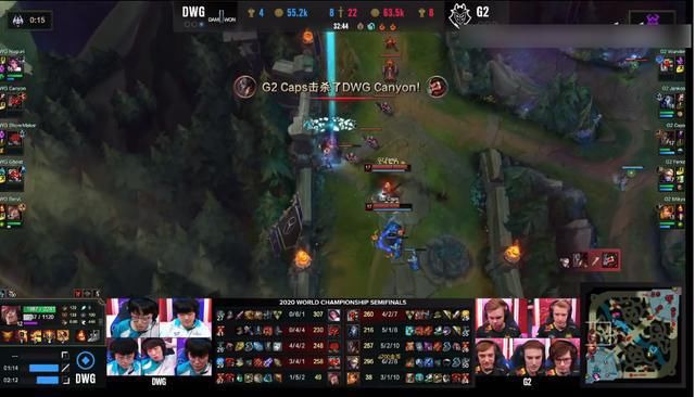DWG|G2被DWG打成“虐菜局”，长毛泪目泽元懵了，阿布：这对LPL是好事