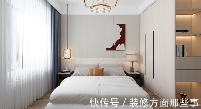 背景墙|148㎡现代风,以生活便利性为出发点,简洁大气