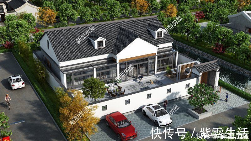 农村|农村盖房高度不能超10米,这样建邻居都点赞,第6套只需20万