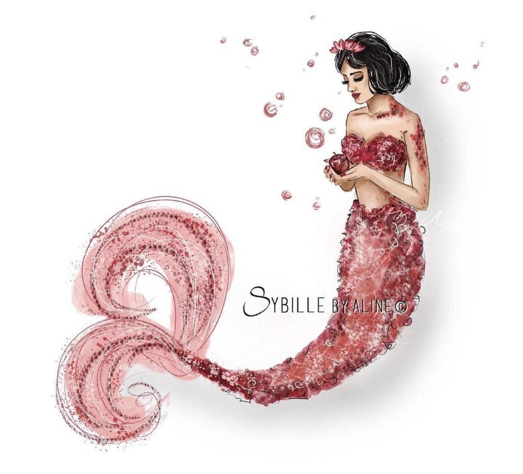 艾莎|迪士尼公主集体变身“美人鱼”,花木兰比艾莎还美,莫阿娜像大妈