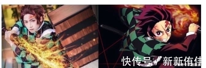 祢豆子|鬼灭之刃：动漫人物全员cos，男主帅气妹妹可爱，虫柱蝴蝶太美！