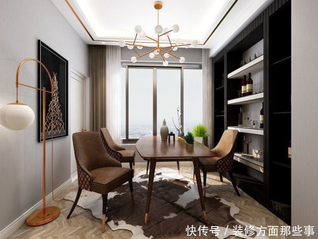 装修风格|131平现代三居室低调婉转的华贵，赋予人更好的视觉效果