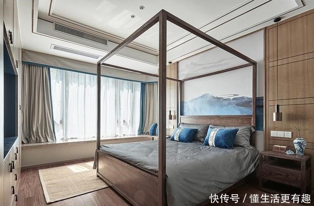 有一种诗意,叫做中国式,170㎡新中式禅意设计!