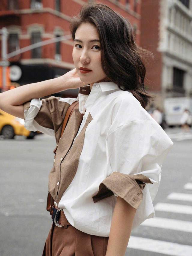 大衣|秋天的“棕色”大衣真时髦!精致的女人都喜欢的色系,温柔大方