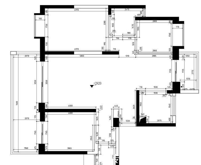 暖水澡|时尚现代三居室,用深灰色打造高级空间,完美体现业主的需求