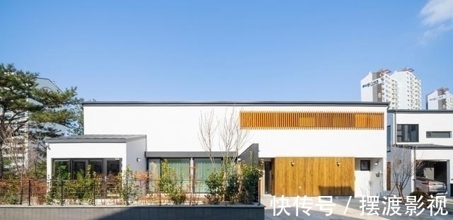 院子|219㎡韩国别墅,门口有院子,屋顶有露台,高层住宅业主表示羡慕