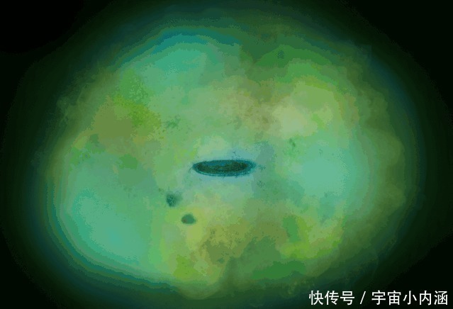 光暈 耀變體發(fā)出耀眼的光,在宇宙中傳播50億光年,終于到達(dá)了銀河系