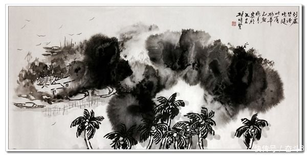 气韵|画家林明贤一一气韵氤氲色清淑天涯海角写苍润