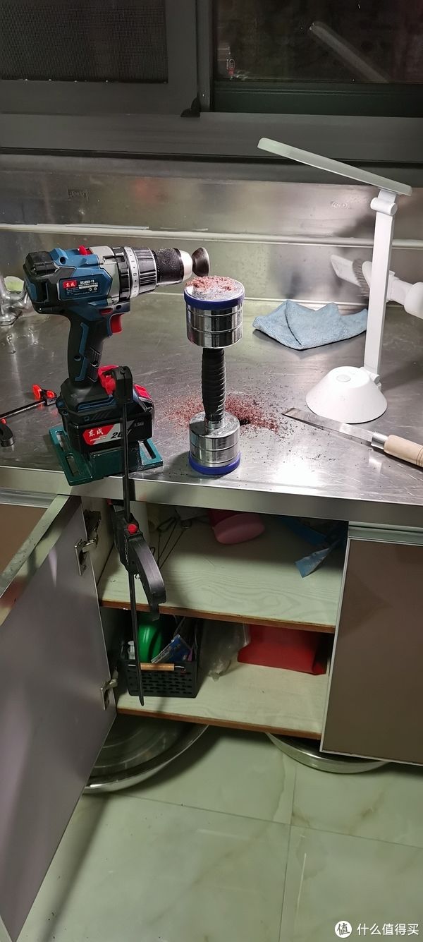 电钻|DIY 篇七十：记一次DIY手冲壶壶盖把手(壶钮)的返工，顺便开发了电钻的新用法