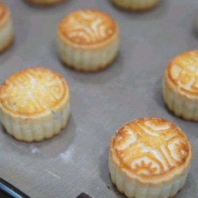 椰香蔓越莓|免枧水和糖浆的「椰香蔓越莓月饼」，味道清新好吃