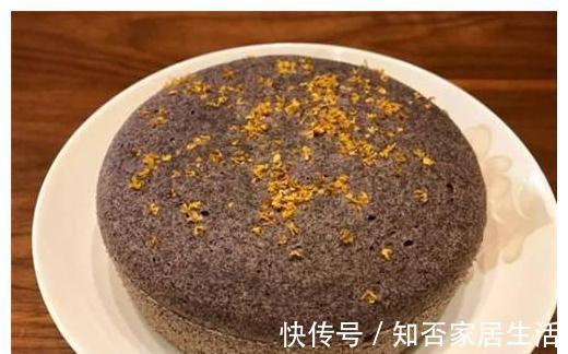 黑米|此蛋糕秋天吃最合适,正当季,多吃不上火,油量少,不打发!