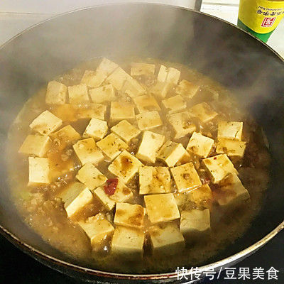 肉末豆腐这么好吃,大饭店的经常这么做,