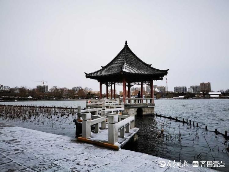 雪后水墨雅韵大明湖，简洁唯美让人贪恋