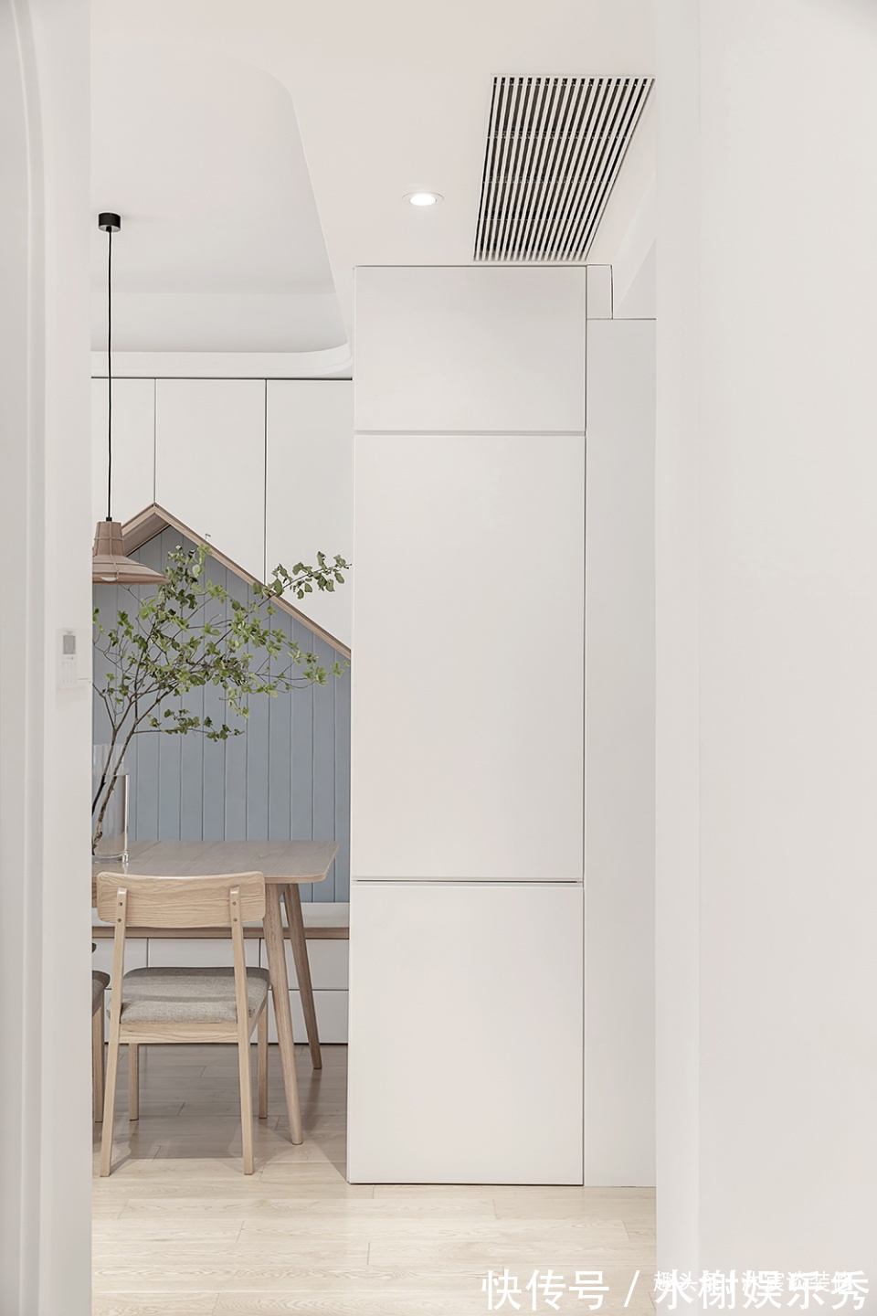 温馨|她买下59㎡小宅,半平米都不浪费,挤出三室,装修后室内温馨大方