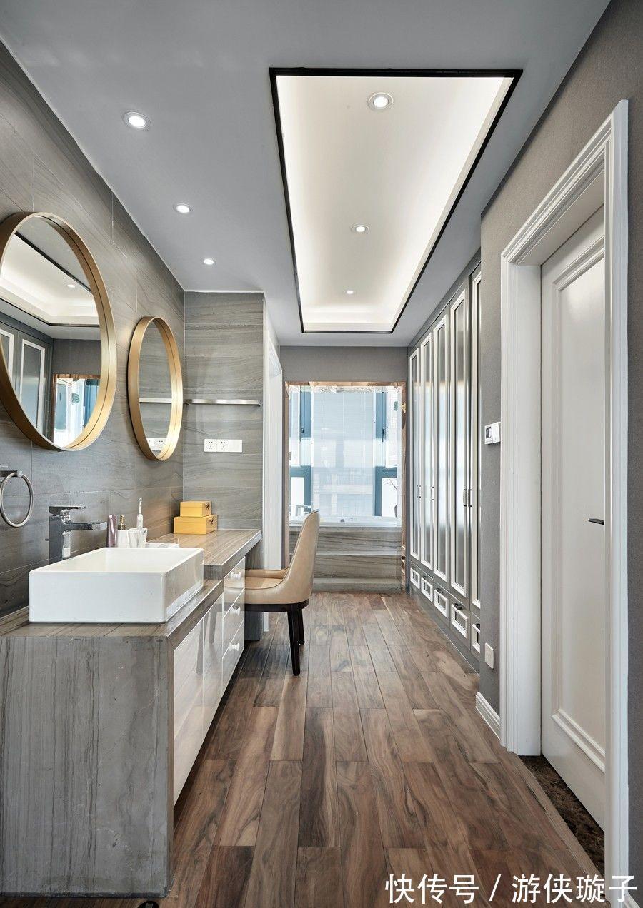 中式|180平方米大复式,绝佳观景体验,融合新中式的文艺与浪漫