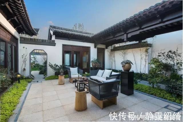 花园庭院|15个新中式“花园庭院”，如果我有院子，一定要设计成中式的