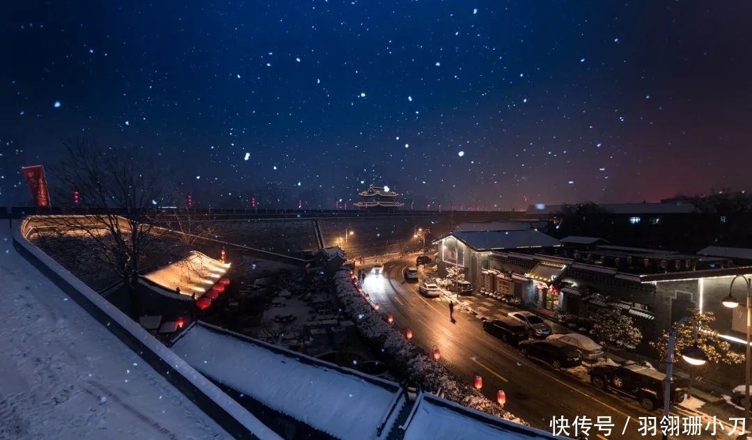 一场雪，西安就穿越回了长安！！