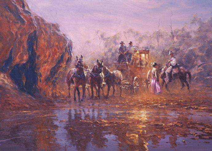 罗伯特#澳大利亚画家罗伯特 黑根(Robert Hagan )作品欣赏