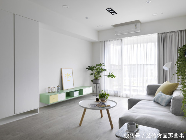 餐厅|100平北欧风二居室,既有现代简约的清新自然,还舒适方便打理