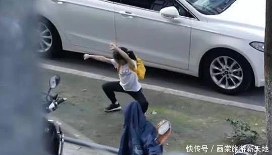 参与|女儿上学路上打上了拳,爸爸不禁想我家姑娘上辈子是个侠客吧