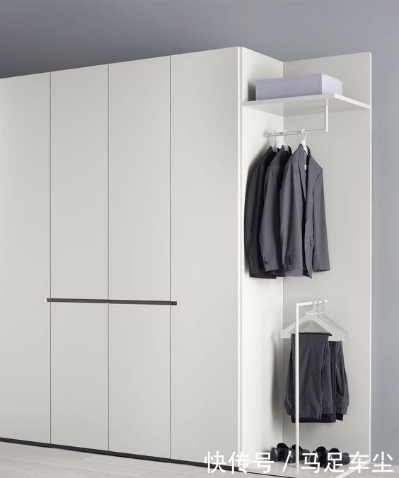 衣柜|下次我再定制衣柜,侧边不封了,留20cm做挂衣区,实用性翻倍