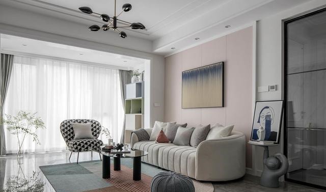 西厨|夫妻俩买下110㎡三居室，装修成轻奢风，室内精致浪漫十分好看