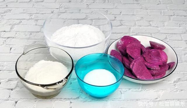 糯米粉|紫薯只会煮着吃教你一招,一蒸一卷超省心,香甜软糯吃上瘾