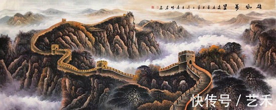 常务理事$中国当代画家房明君作品欣赏——山水篇