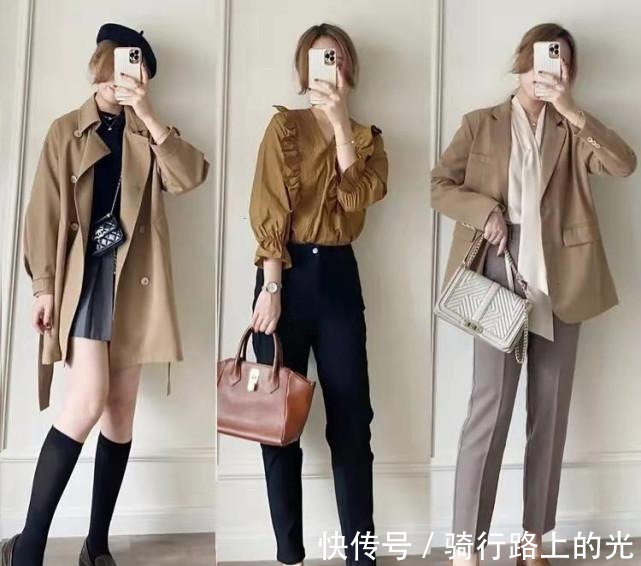 丝巾 今秋“高级棕”怎么穿不单调这些搭配示范,每一套都气质又日常