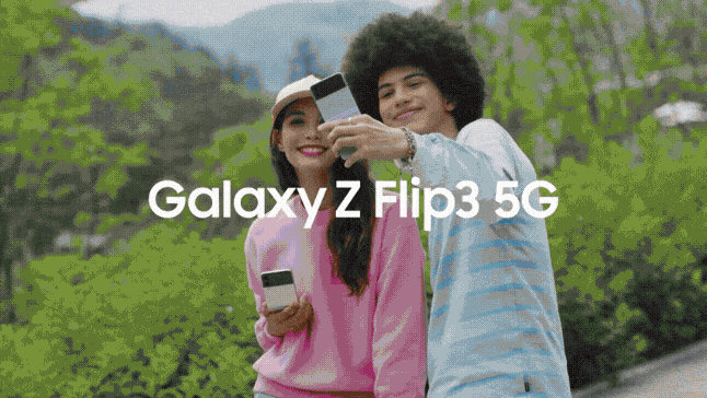 三星|引领变革，三星Galaxy Z Flip3 5G内外屏幕全面升级