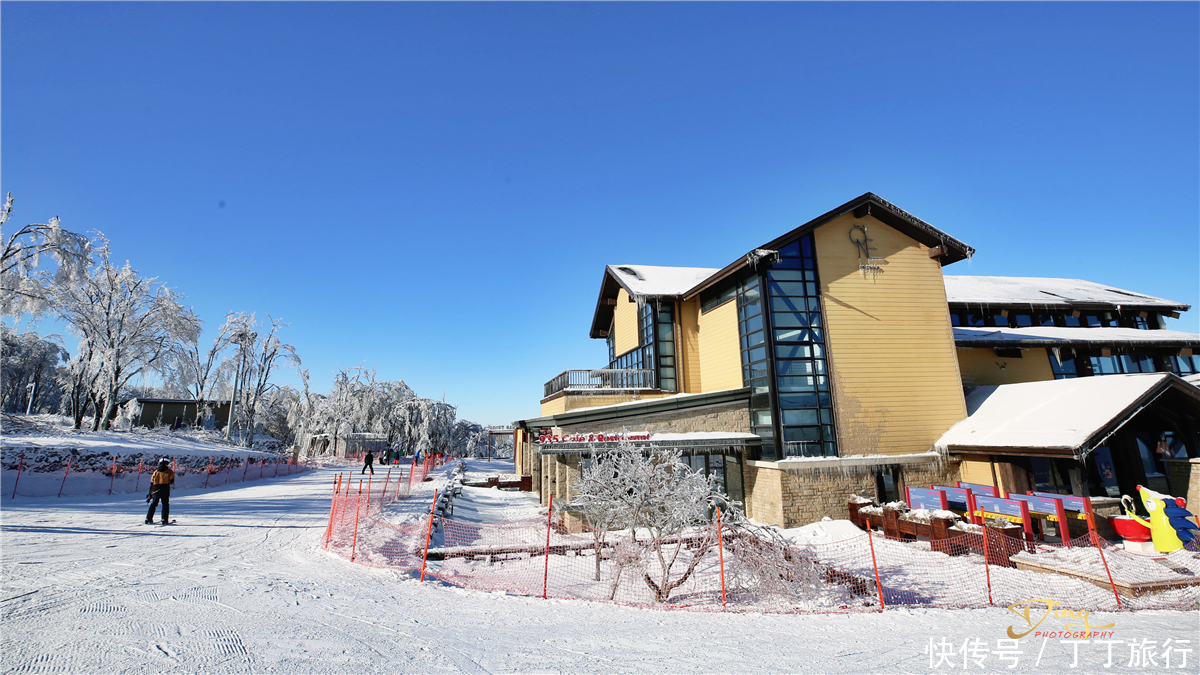 滑雪者|吉林松花湖云端之上滑雪，随意驰骋，似隐似现恍若仙境一般