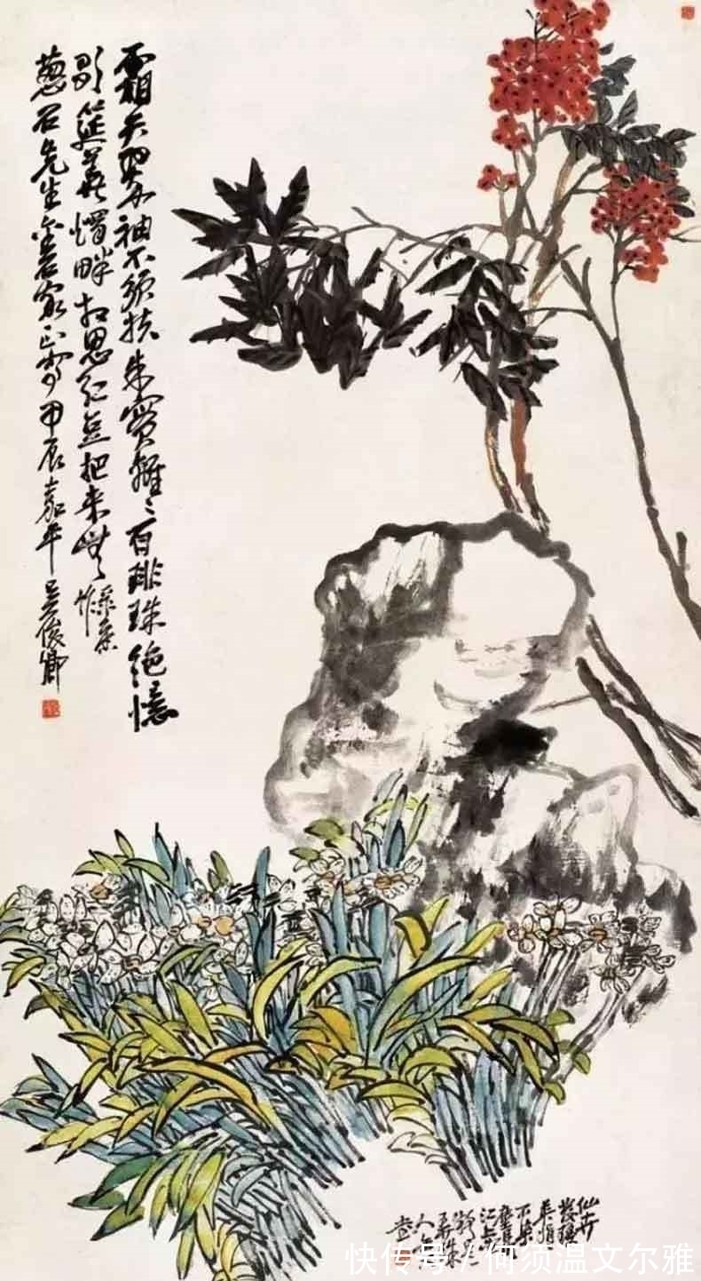 任伯年@海派名家四杰:任伯年、吴昌硕、虚谷、蒲华,大师级作品有多厉害