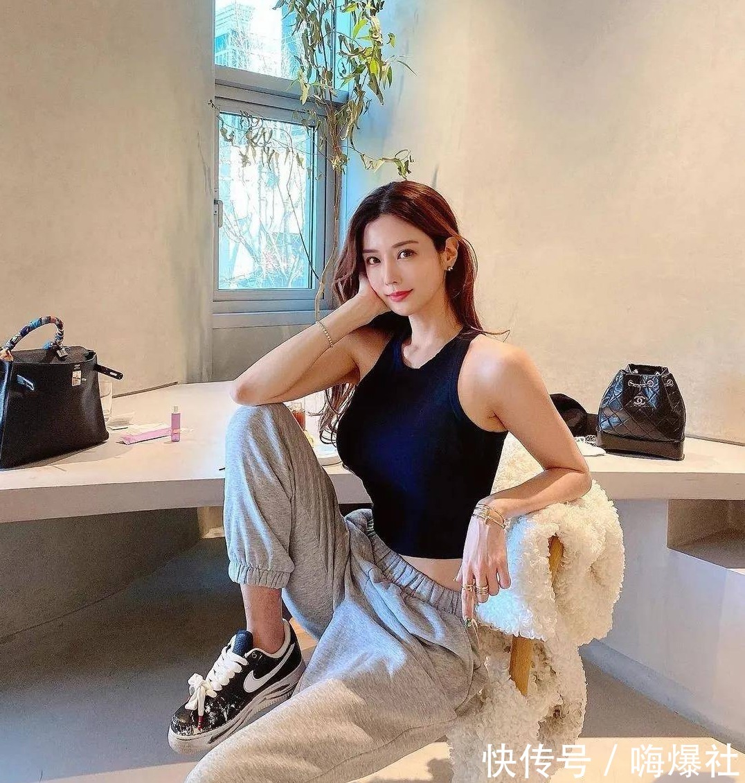 长相|韩国“最美”健身模特走红,身高170cm,长相甜美,符合亚洲审美