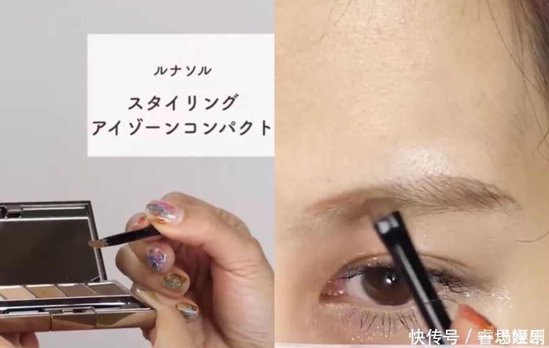 怎样才能画出自然的眉毛日本女生的眉毛画法,我又可以了