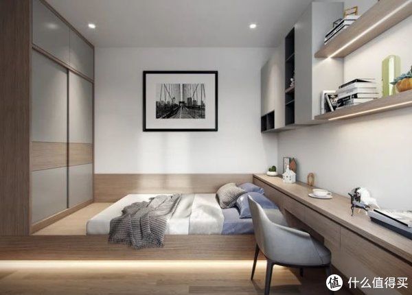 卧室|大卧室已经不流行了,2022年10㎡的卧室流行这样设计,高级有面!